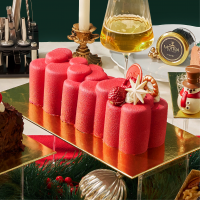 XM2026-086 LYCHEE ROSE RASPBERRY LOG CAKE 800G (LEAD TIME: 10 WORKING DAYS / DELIVERY FROM 19 OCT ONWARDS)