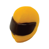 03 CHOCOLATE RACE YELLOW HELMET (LEAD TIME: 10 WORKING DAYS)