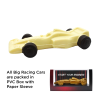 F1-26-31 BIG RACING CAR - WHITE (LEAD TIME: 10 WORKING DAYS)