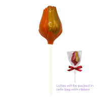 MD26-08 TULIP LOLLI - ORANGE (LEAD TIME: 7 WORKING DAYS)