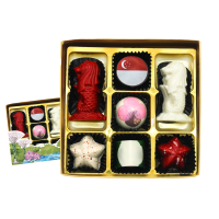 NDP26-29 BOX OF 7 CHOCOLATES (Lead Time: 7 working days)