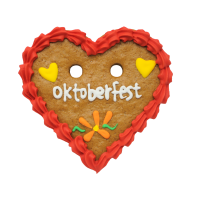 OKTO26-01 SMALL GINGERBREAD HEART 105G (DELIVERY FROM 3 AUG 2026 ONWARDS)