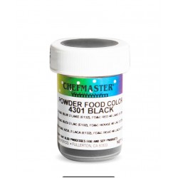 CHS-4301 CHEFMASTER POWDER CANDY COLOR BLACK 3G