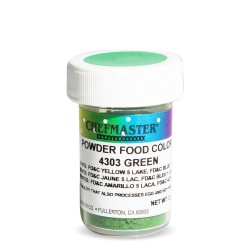 CHS-4303 CHEFMASTER POWDER CANDY COLOR GREEN 3G