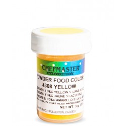 CHS-4308 CHEFMASTER POWDER CANDY COLOR YELLOW 3G