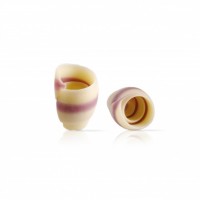 ROSES WHITE/PURPLE DOS73806